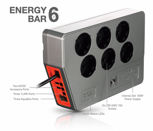 Energy Bar 632- 220V, Shuko Outlets